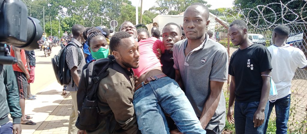Gulu Police Fire Tear Gas To Disperse Students’ Protest