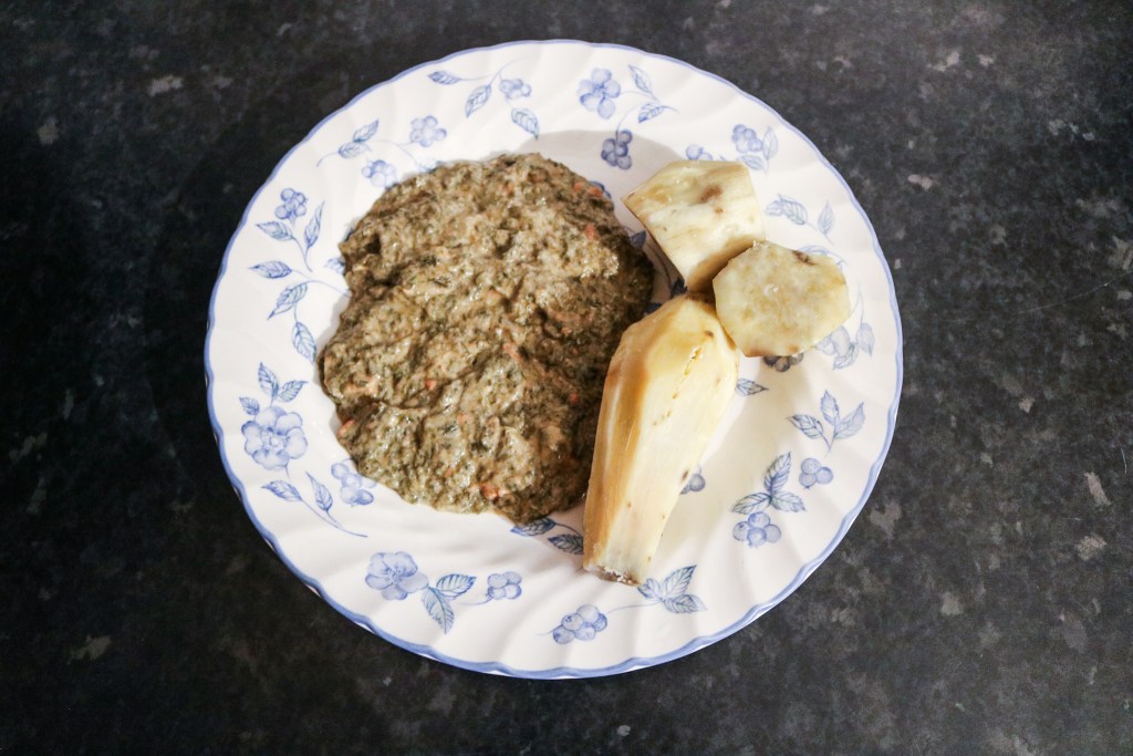 Malakwang with sweet potatoes, A must taste Acholi Dish