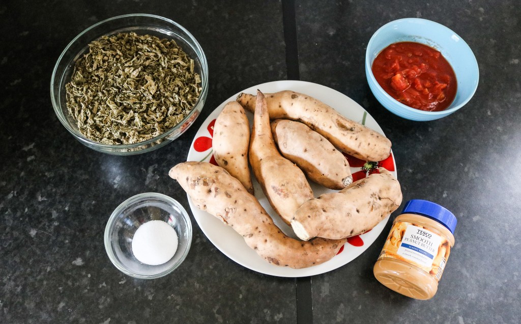 Ingredients for the dish